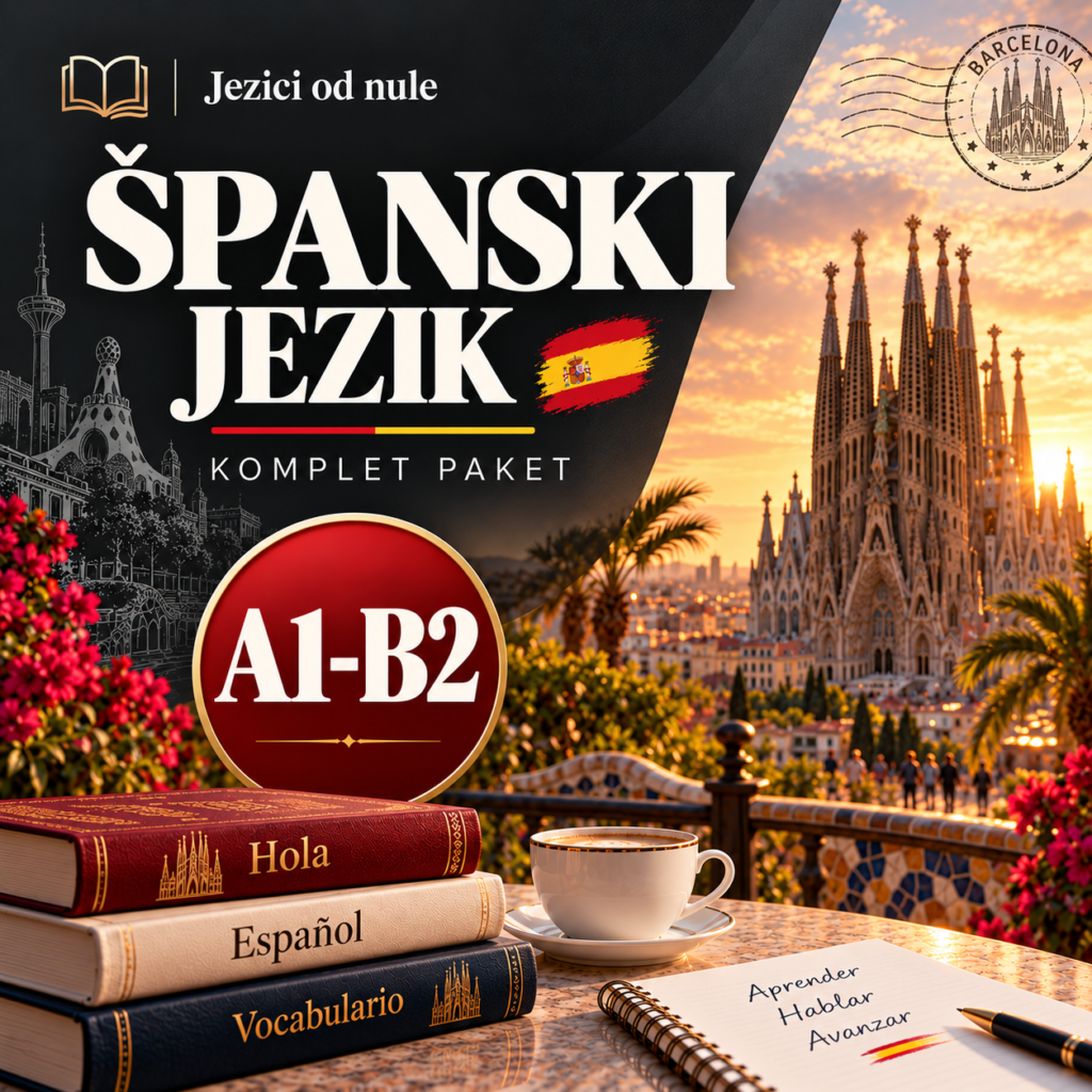 Španski od nule – komplet A1–B2